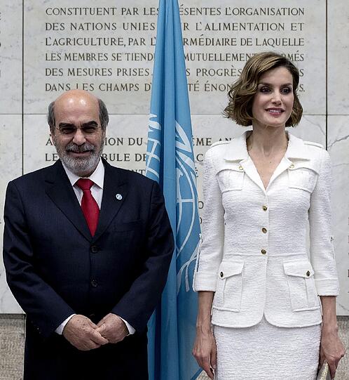 Königin Letizia von Spanien ist in ihrer Heimat eine Mode-Ikone.