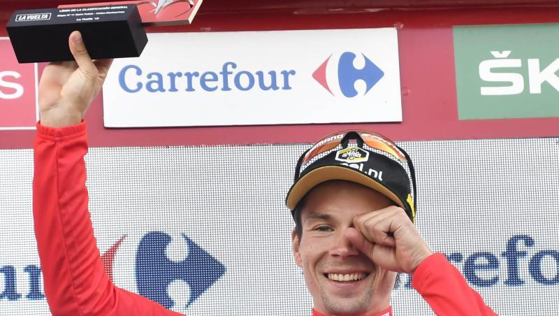 Primoz Roglic will die Spanien-Rundfahrt gewinnen. Primoz Roglic will die Spanien-Rundfahrt gewinnen.