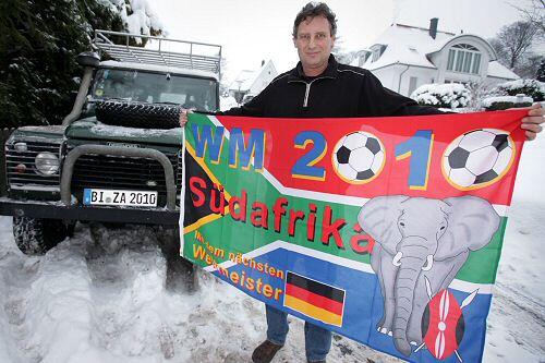 Bald fährt er los: Armin Hollensteiner