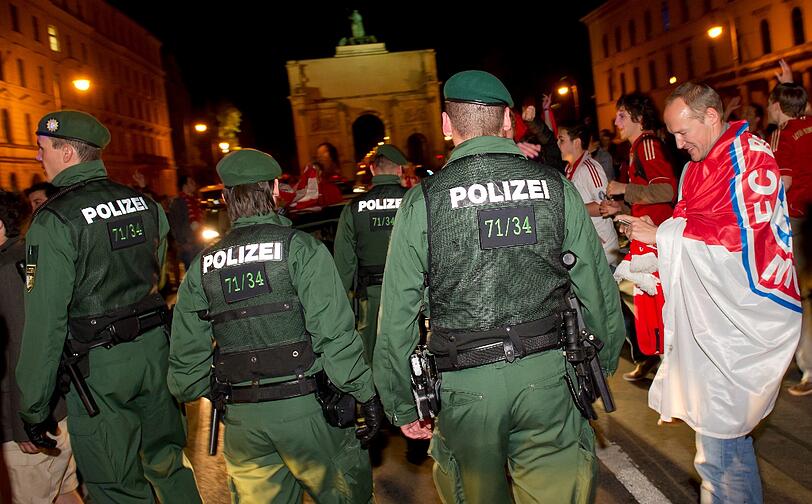 ...recht gesittet zu. Zu nennenswerten Störungen kam es laut Polizei nicht.