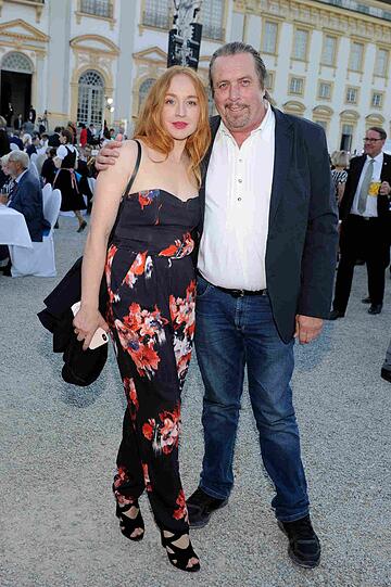 Brigitte Hobmeier und Andreas Giebel.