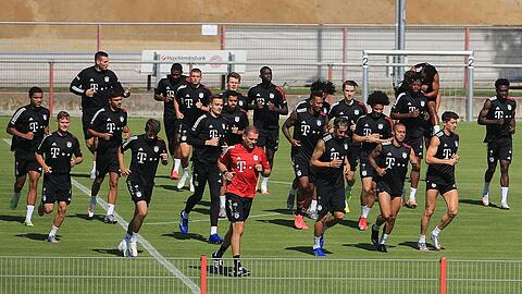 Trainingssteuerung ist angesichts des prallen Terminkalenders aktuell bei Bayern oberstes Gebot.