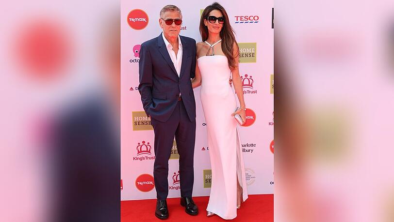 George und Amal Clooney in London.