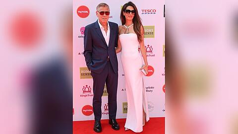 George und Amal Clooney in London.