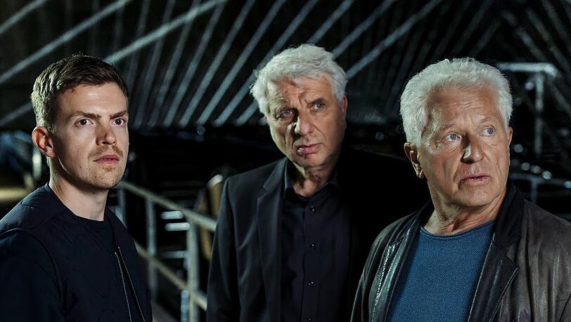 Der Staffelstab geht &uuml;ber an Kalli Hammermann (Ferdinand Hofer, li.): Ivo Batic (Miroslav Nemec) und Franz Leitmayr (Udo Wachtveitl, re.) sind Geschichte beim M&uuml;nchen-"Tatort".