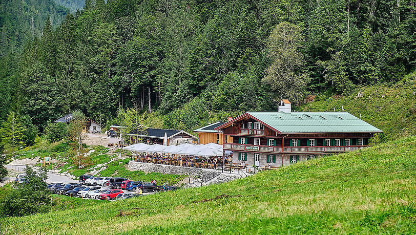 Das Forsthaus Valepp hat seit 1. Mai wieder sieben Tage die Woche ge&ouml;ffnet.