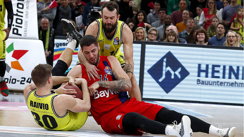 Muss mit den Bayern-Basketballern bis zum Schluss um den Sieg in Bayreuth kämpfen: Stefan Jovic.