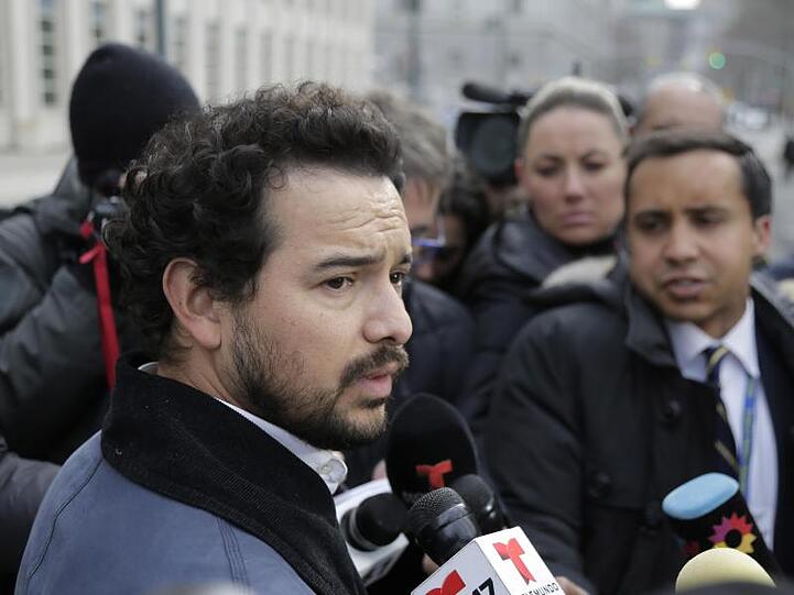 Alejandro Edda vor dem Bundesgericht in Brooklyn.