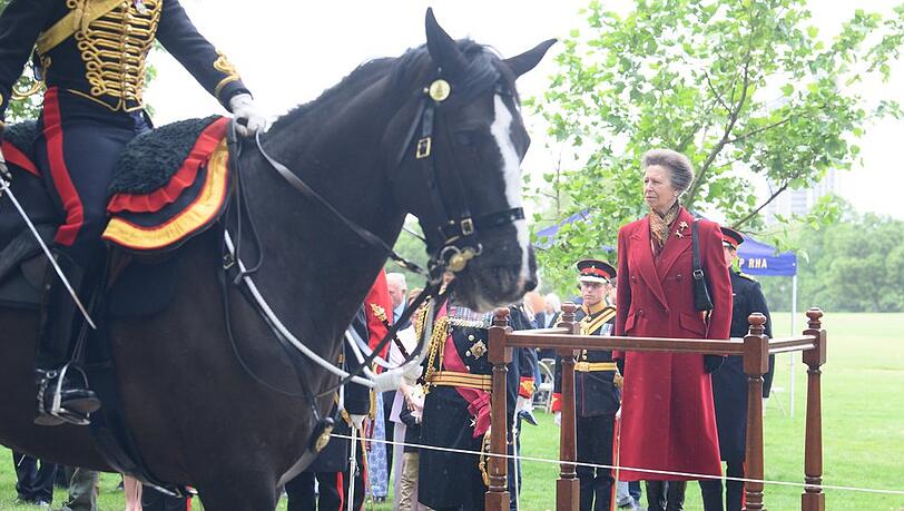 Prinzessin Anne bei der Zemeronie in London.