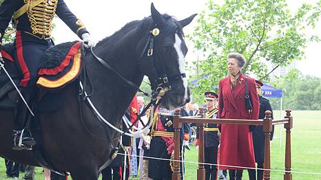 Prinzessin Anne bei der Zemeronie in London.