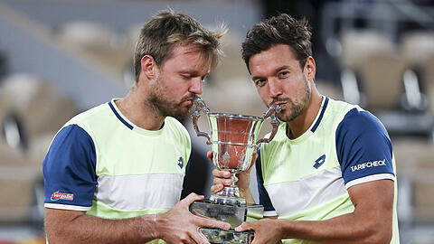 Kevin Krawietz und Andreas Mies gewinnen erneut die French Open im Doppel.