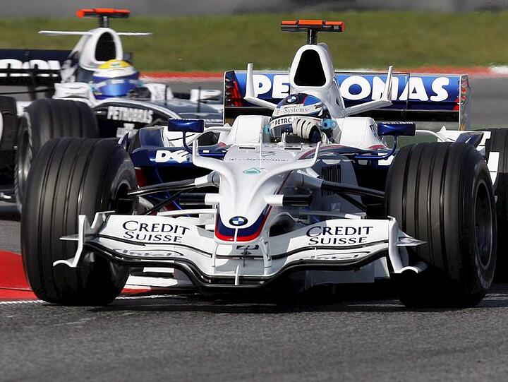 Das Auto ist gut, aber Nick Heidfeld gelingt es derzeit trotzdem nicht so richtig, den BMW richtig auf Touren zu bringen.
