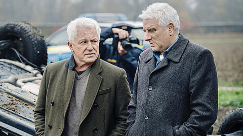 Das Münchner "Tatort"-Team: Miroslav Nemec (l.) und Udo Wachtveitl.