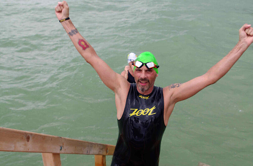 Der Bayerische Eisenmann 2015: Ein rundum gelungener Triathlon am stürmischen Starnberger See.