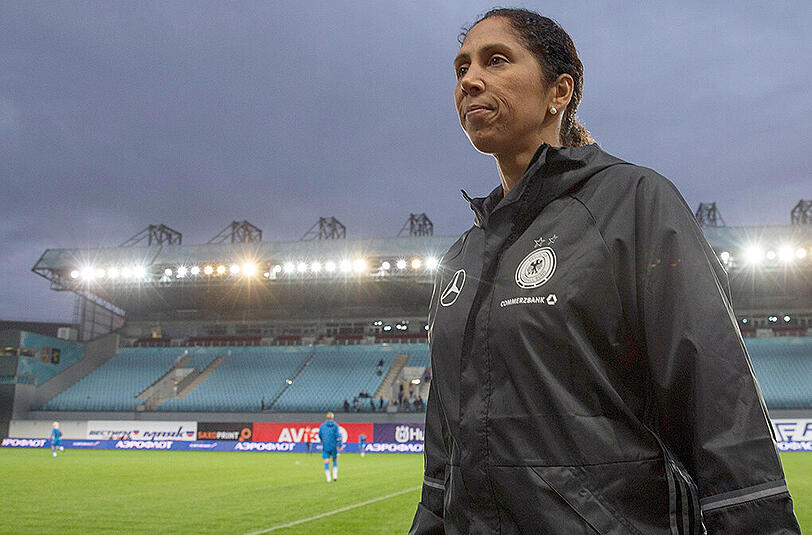 Steffi Jones kann mit ihrem Start als Bundestrainerin mehr als zufrieden sein.