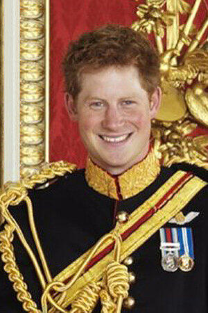 Prinz Henry (alias Harry) of Wales (26). Williams Bruder war wie immer der Spaßvogel.