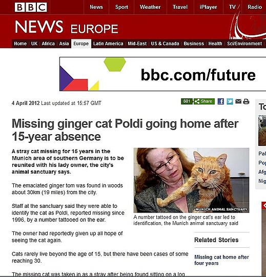 Auch die britische BBC lässt sich nicht lange bitten - und zitiert die AZ.