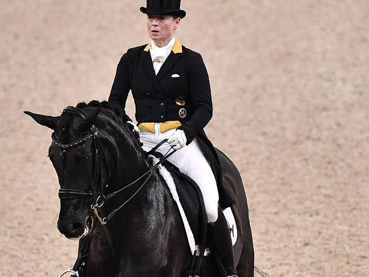 Isabell Werth gewann auf Weihegold den Grand Prix in Stuttgart.