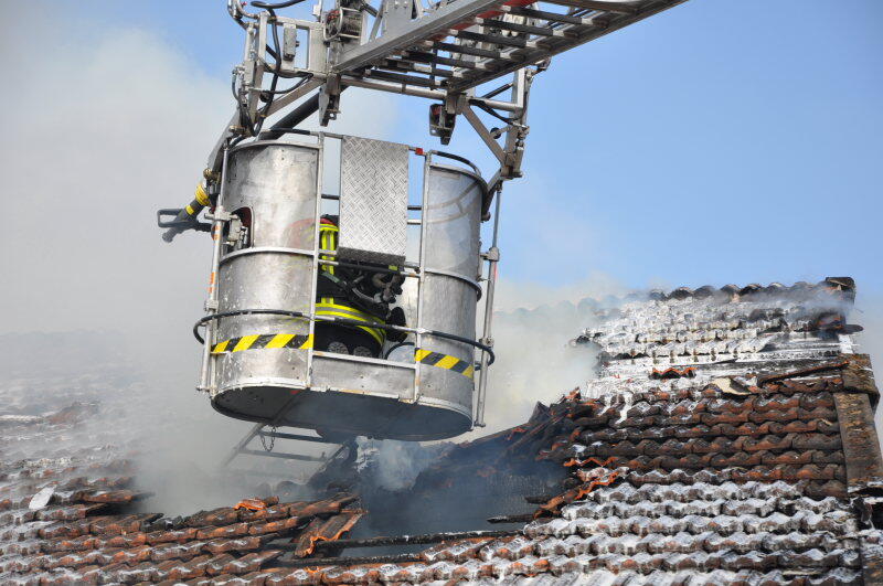 Wohnhausbrand in Eggenfelden: Die Bilder