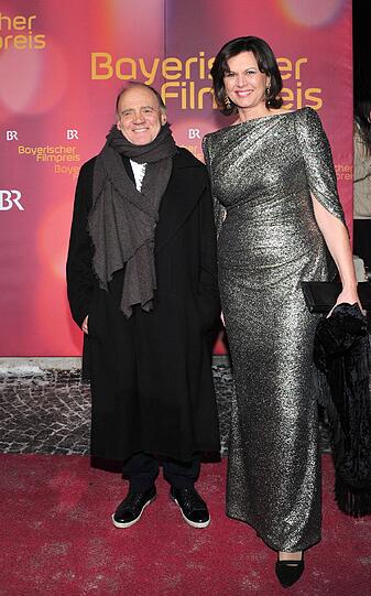 Die Bayerische Wirtschaftsministerin Ilse Aigner (CSU) und der Schauspieler Bruno Ganz
