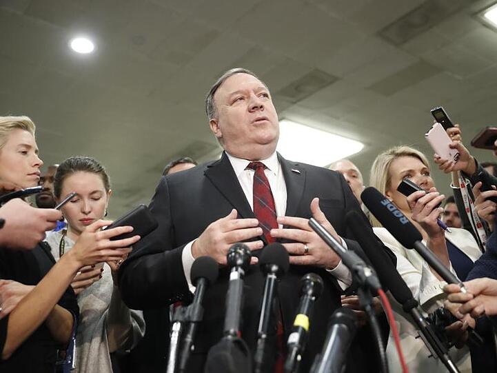 Verteidigt den saudischen Kronprinzen im Fall Khashoggi: US-Außenminister Mike Pompeo.
