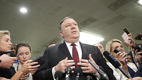 Verteidigt den saudischen Kronprinzen im Fall Khashoggi: US-Außenminister Mike Pompeo.