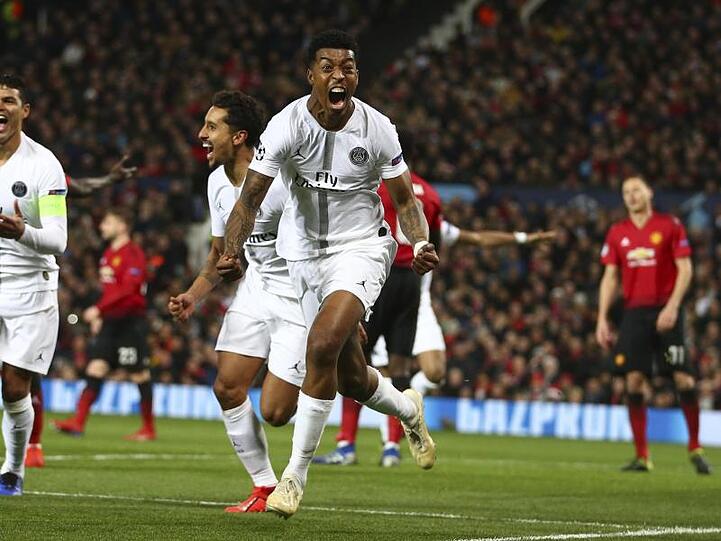 Presnel Kimpembe feiert sein Tor zum 1:0 von PSG.