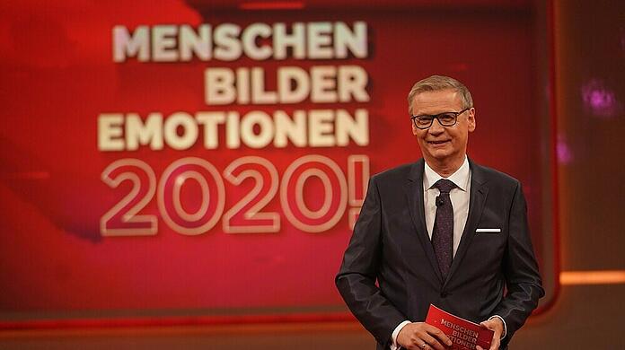 Günther Jauch bei seinem RTL-Rückblick "2020! Menschen, Bilder, Emotionen".
