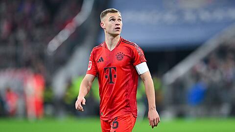 Joshua Kimmichs Vertrag bei den Bayern läuft im Sommer aus.