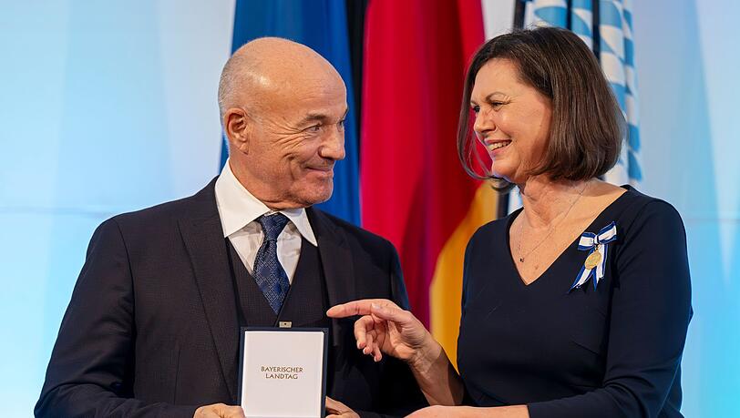 Bayerischer Verfassungsorden für Heiner Lauterbach.