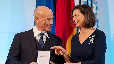 Bayerischer Verfassungsorden für Heiner Lauterbach.
