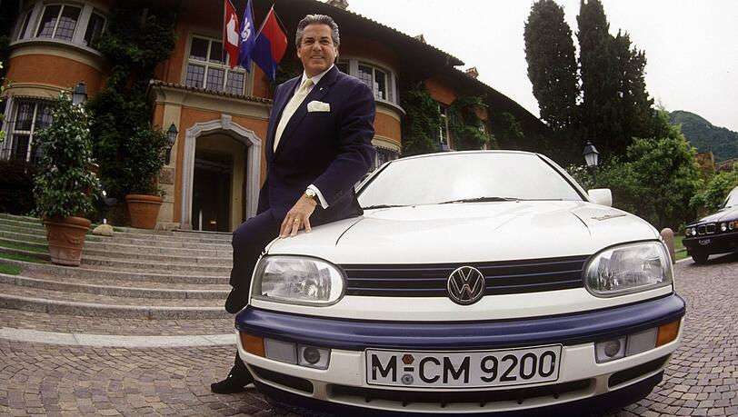 Michael Cromer, der Gründer von MCM, 1998 in Lugano. Michael Cromer, der Gründer von MCM, 1998 in Lugano.