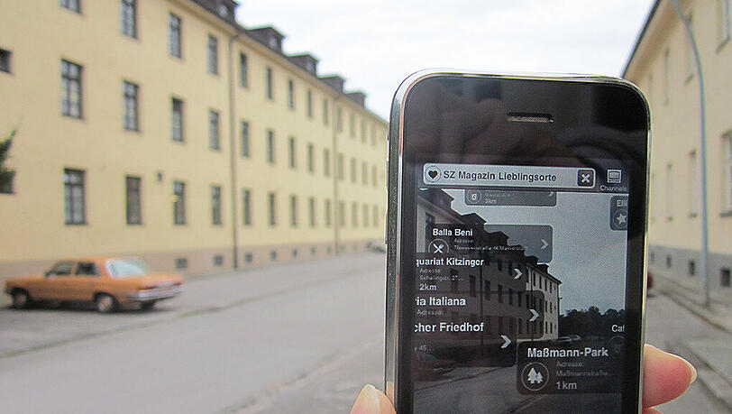 Mit der App von Metaio wird die Handykamera zum multimedialen Kompass.