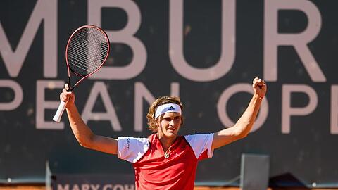 Feierte in Hamburg ein erfolgreiches Comeback: Alexander Zverev.