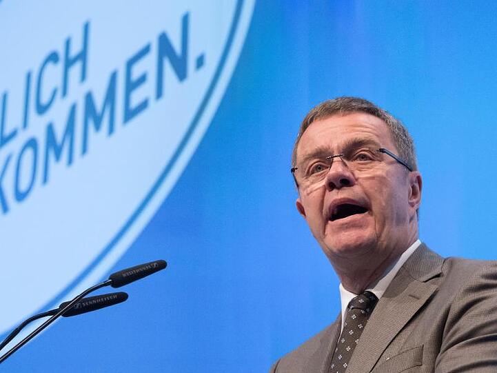 Rolf Habermann bei einer Pressekonferenz. Foto: picture alliance/dpa/Archivbild