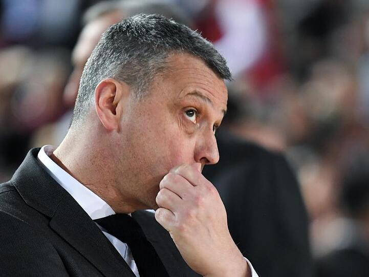 Bayerns Trainer Dejan Radonjic. Foto: Hendrik Schmidt/zb/dpa/Archivbild