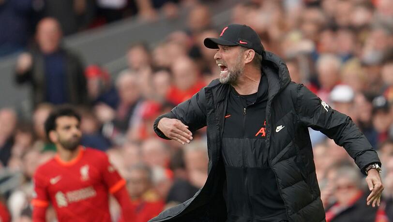 Liverpools Trainer Jürgen Klopp verpasst mit seiner Mannschaft die englische Meisterschaft.