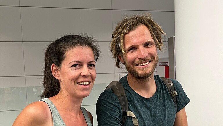 Franziska und Alexander Hanicke aus Dresden waren mit ihren Kindern Jonathan (3) und Antonia (5) in Israel. Franziska und Alexander Hanicke aus Dresden waren mit ihren Kindern Jonathan (3) und Antonia (5) in Israel.