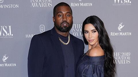 Kanye West und Kim Kardashian im Jahr 2019.