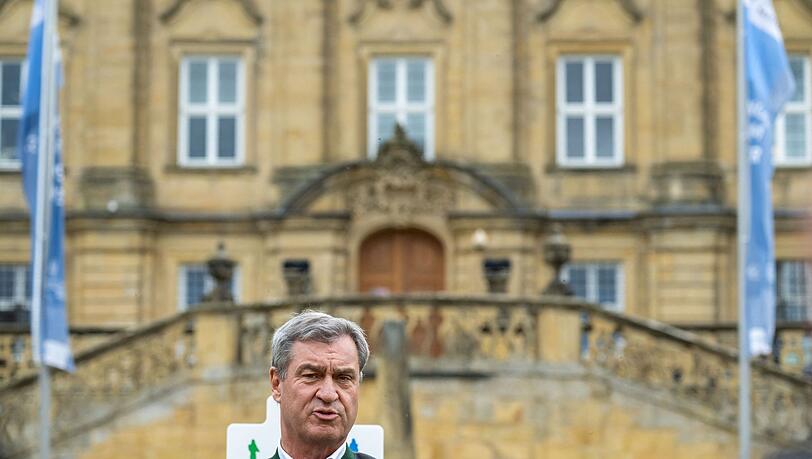CSU-Chef Söder bemühte sich nach den Pleiten der CDU bei den Landtagswahlen in Berlin und Mecklenburg-Vorpommern um Zuversicht. CSU-Chef Söder bemühte sich nach den Pleiten der CDU bei den Landtagswahlen in Berlin und Mecklenburg-Vorpommern um Zuversicht.
