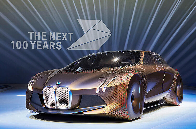 Mit dem Vision Next 100 sieht sich BMW-Chef Harald Krüger gerüstet für die Zukunft.