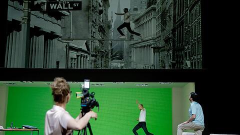 "Lehman Brothers. Aufstieg und Fall einer Dynastie" von Stefano Massini im Residenztheater.