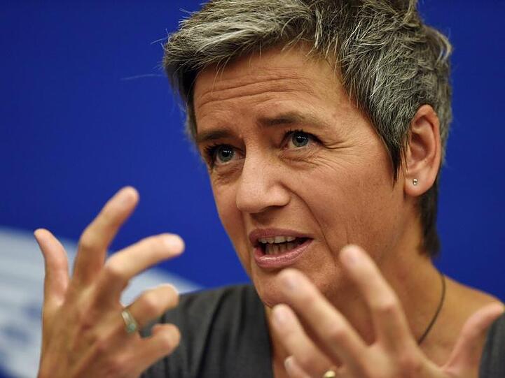 EU-Wettbewerbskommissarin Margrethe Vestager aus Dänemark.