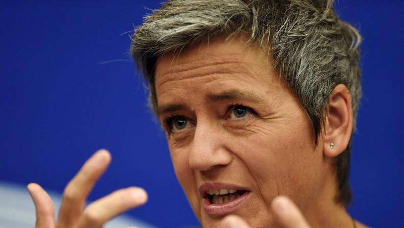 EU-Wettbewerbskommissarin Margrethe Vestager aus Dänemark. EU-Wettbewerbskommissarin Margrethe Vestager aus Dänemark.