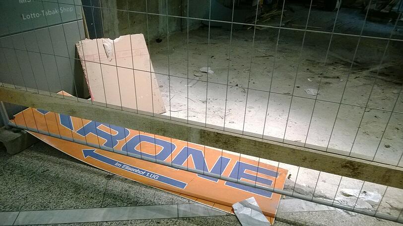 Das ist das Ding: Ein "antikes" Supermarktschild aus längst vergangenen Tagen.