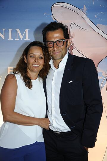 Hasan Salihamidzic mit seiner Frau Esther Copado