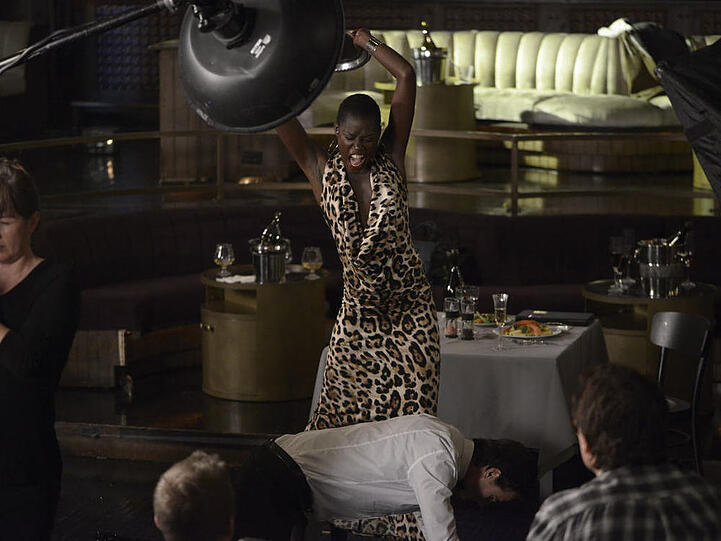 Topmodel Aminata flippt aus
