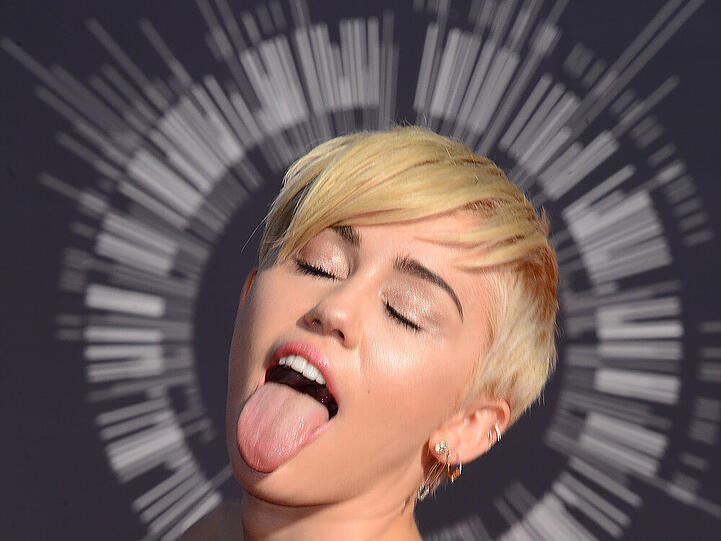 Unschuldig sieht anders aus: Miley Cyrus bei den MTV Video Music Awards 2014