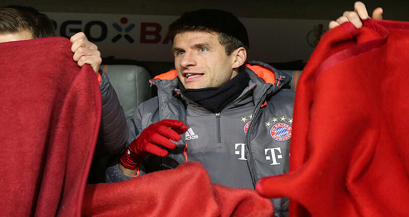 Zuletzt gegen Schalke auf der Bank: Thomas Müller.