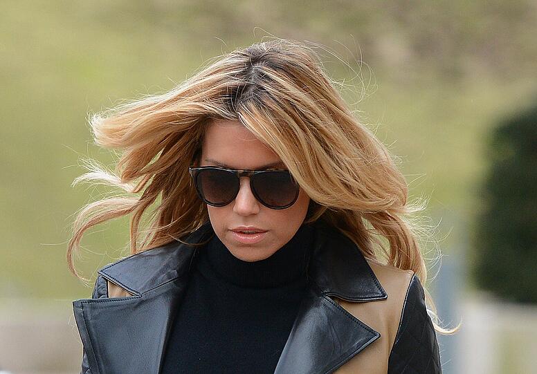 Große Sonnebrille: Sylvie van der Vaart nach dem Streit mit ihrem Mann Rafael